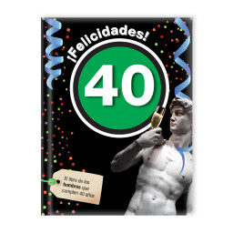 ¡Felicidades! 40 (Hombre)